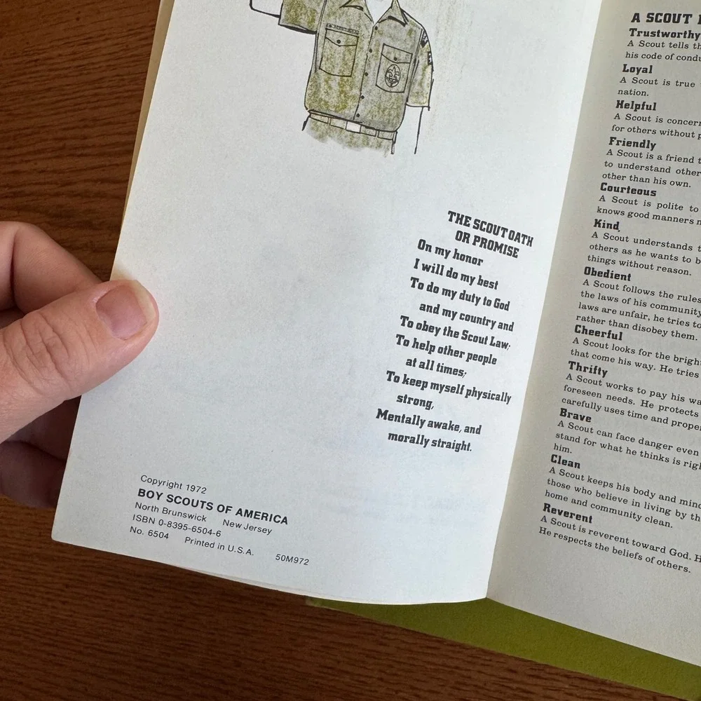 Boy Scouts‎ of America Vintage Leadership Corps Troop Committee Handbook Set